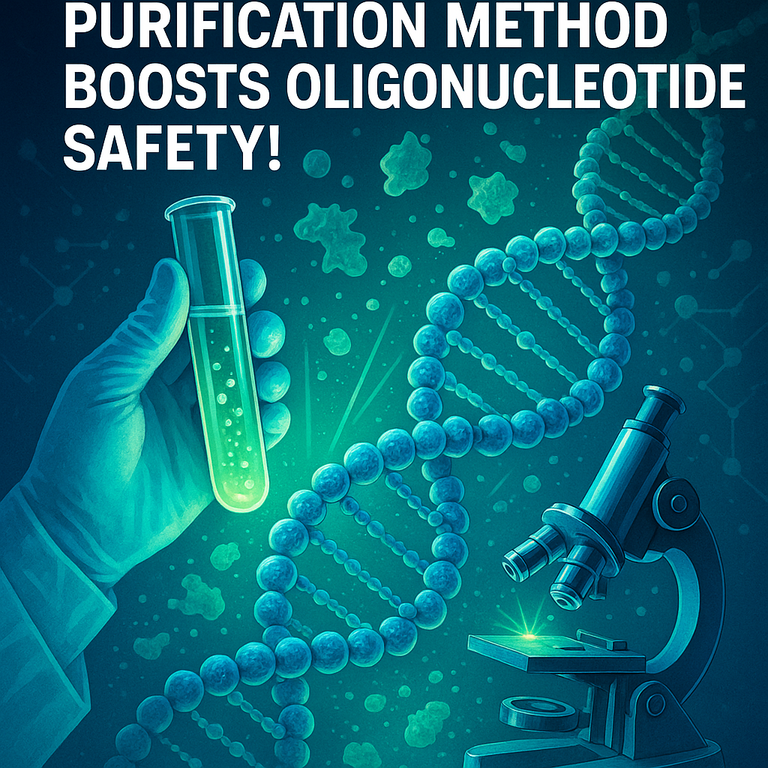featured image of Revolutionary Purification Method Boosts Oligonucleotide Safety!