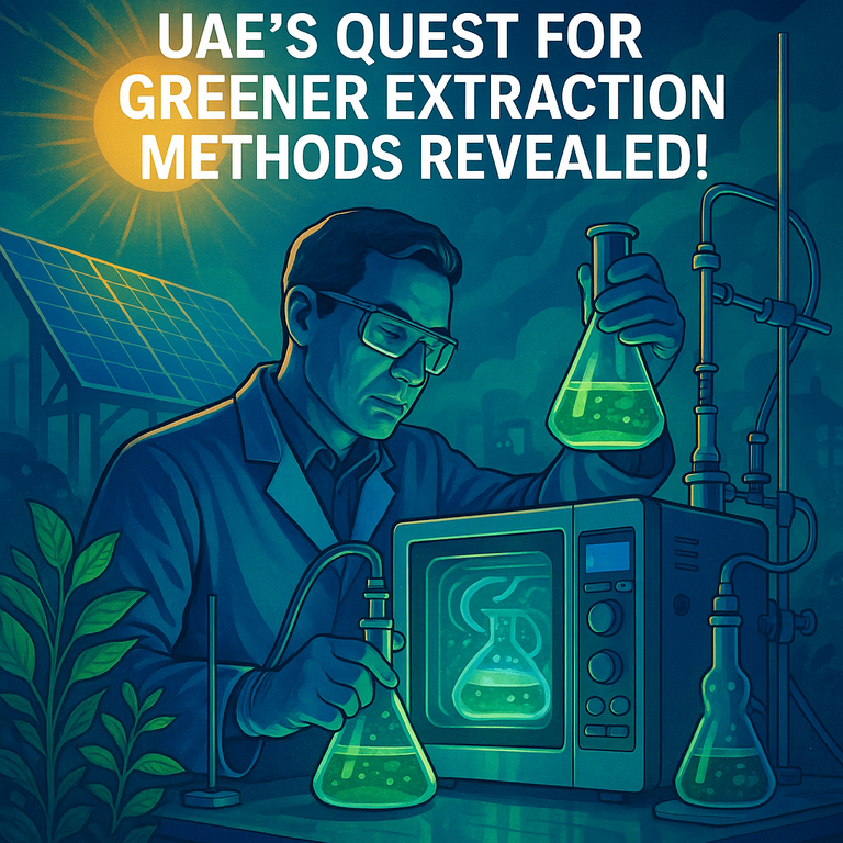 featured image of UAE's Quest for Greener Extraction Methods Revealed!