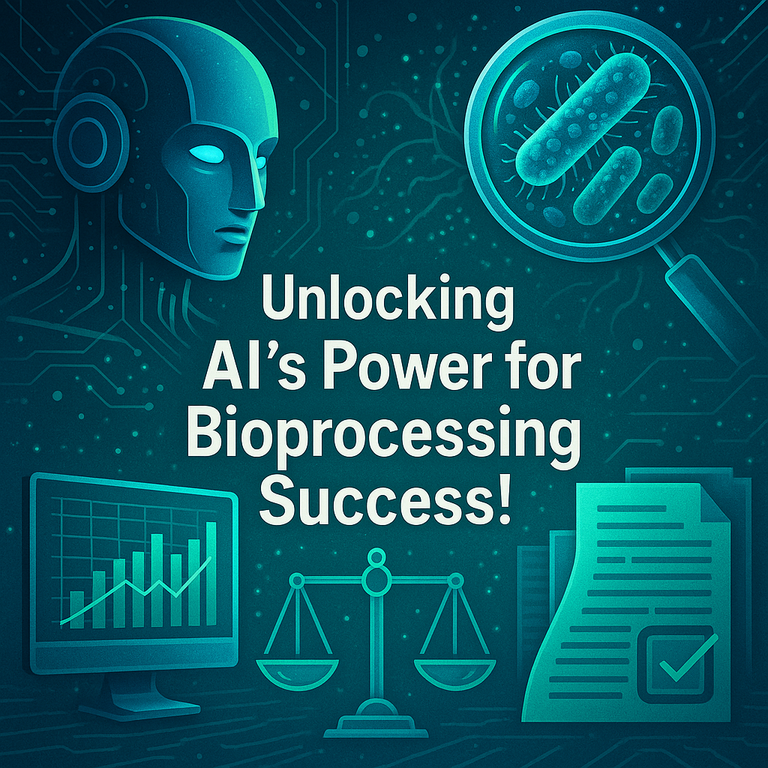 featured image of Unlocking AI's Power for Bioprocessing Success!