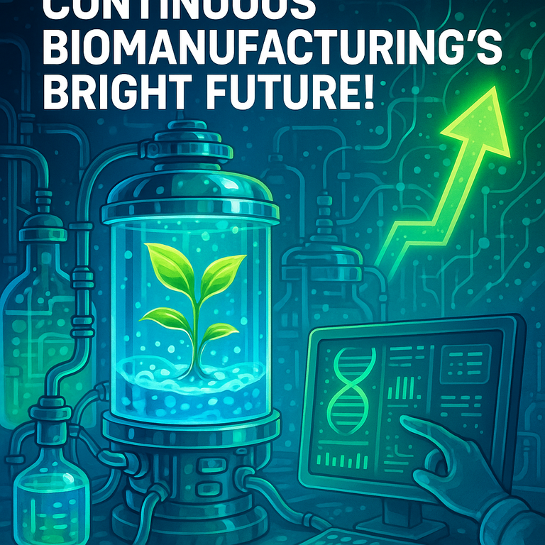 featured image of Unlocking Profits: Continuous Biomanufacturing's Bright Future!