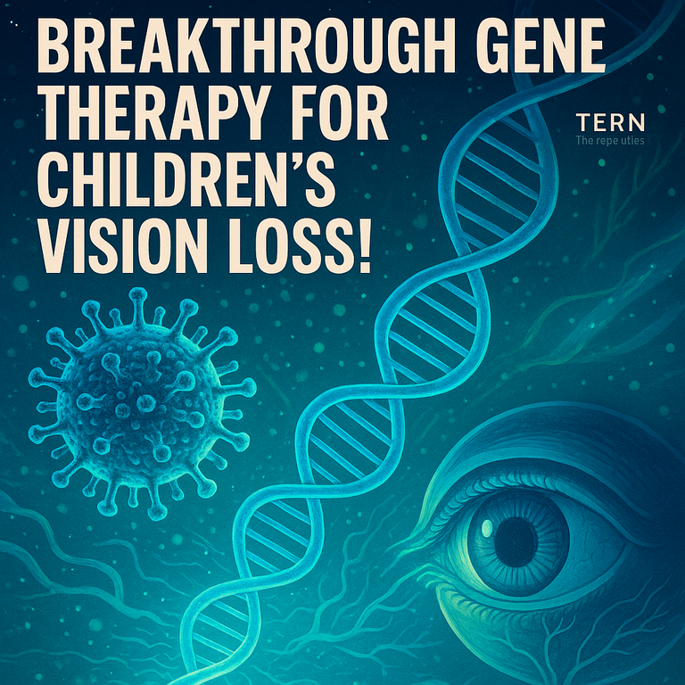 featured image of Breakthrough Gene Therapy for Children's Vision Loss!