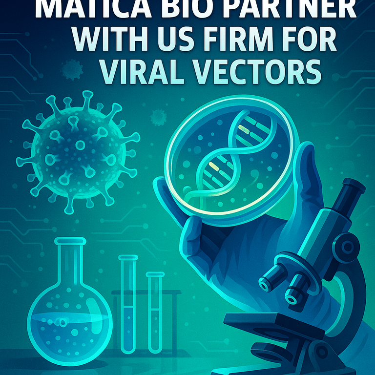 featured image of Matica Bio Partners with US Firm for Viral Vectors