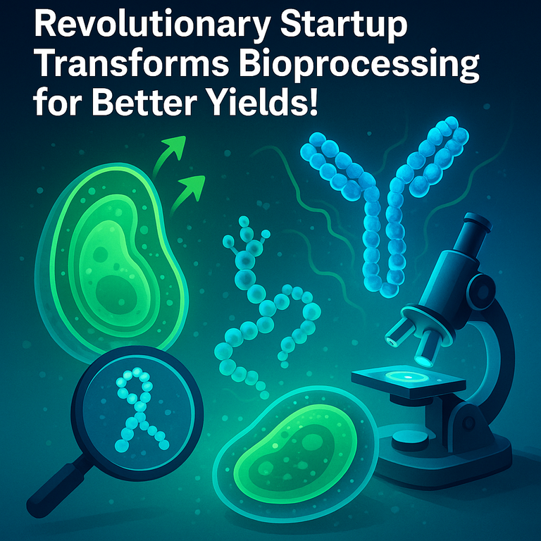 featured image of Revolutionary Startup Transforms Bioprocessing for Better Yields!