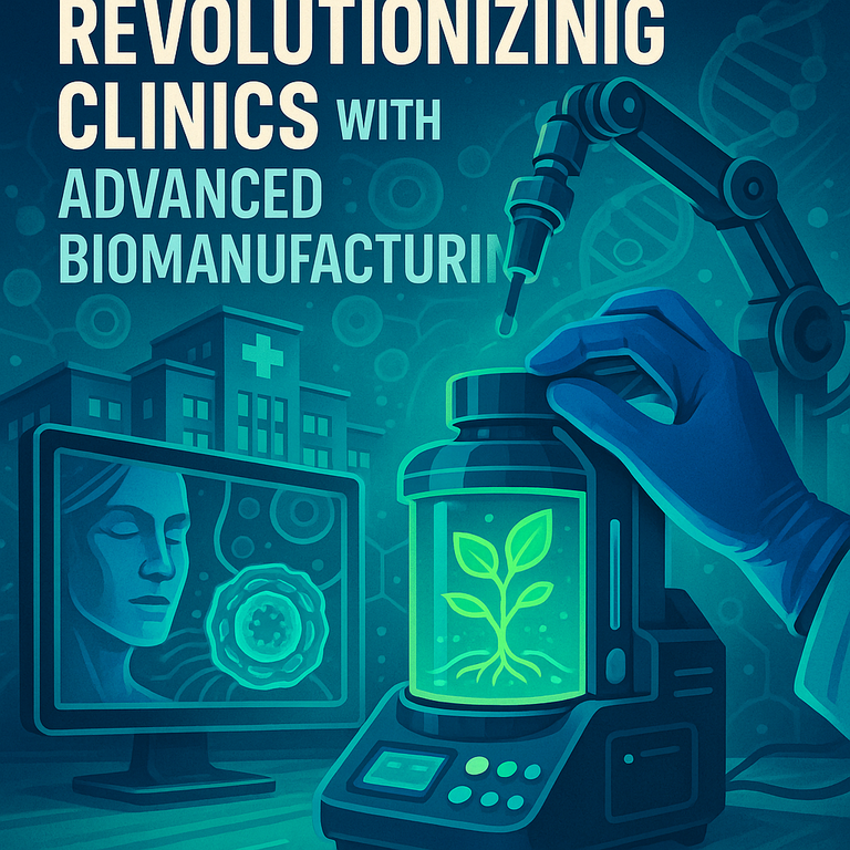 featured image of Revolutionizing Clinics with Advanced Biomanufacturing!