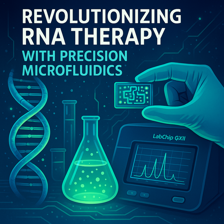 featured image of Revolutionizing RNA Therapy with Precision Microfluidics!