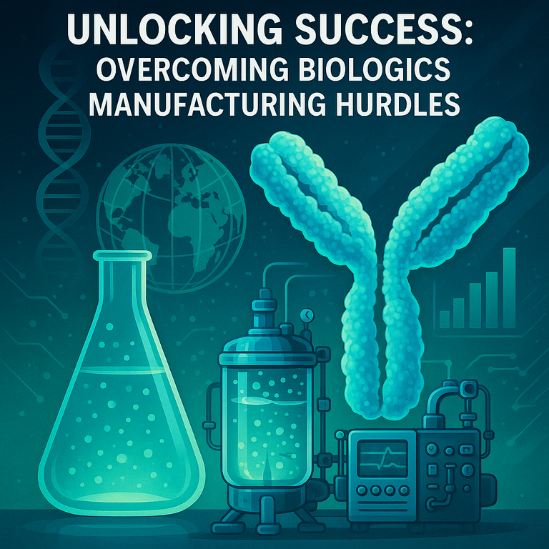 featured image of Unlocking Success: Overcoming Biologics Manufacturing Hurdles