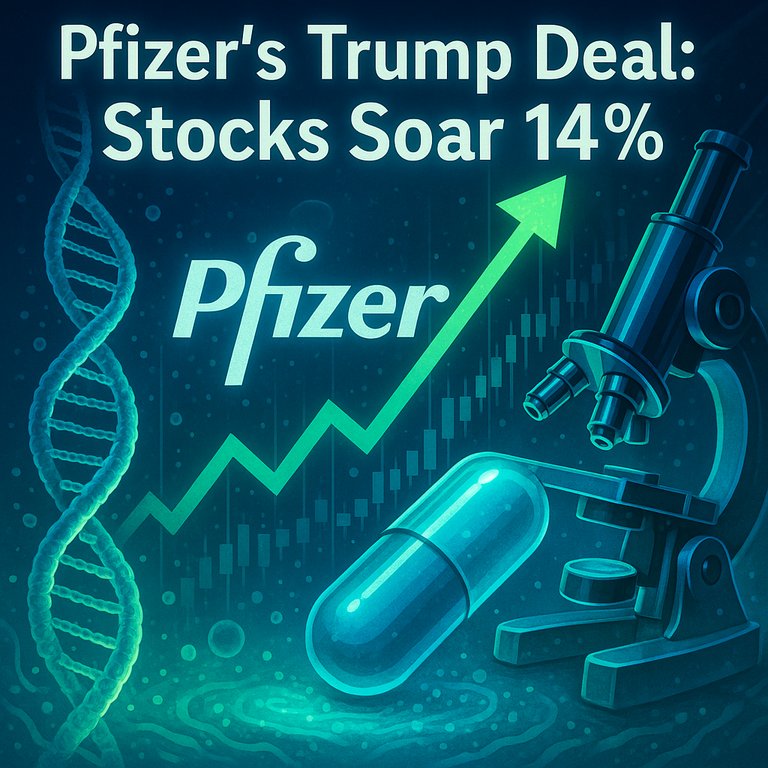 featured image of Pfizer's Trump Deal: Stocks Soar 14!
