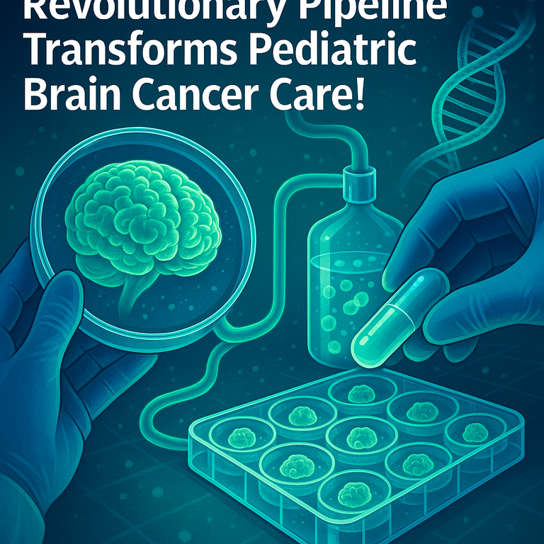 featured image of Revolutionary Pipeline Transforms Pediatric Brain Cancer Care!