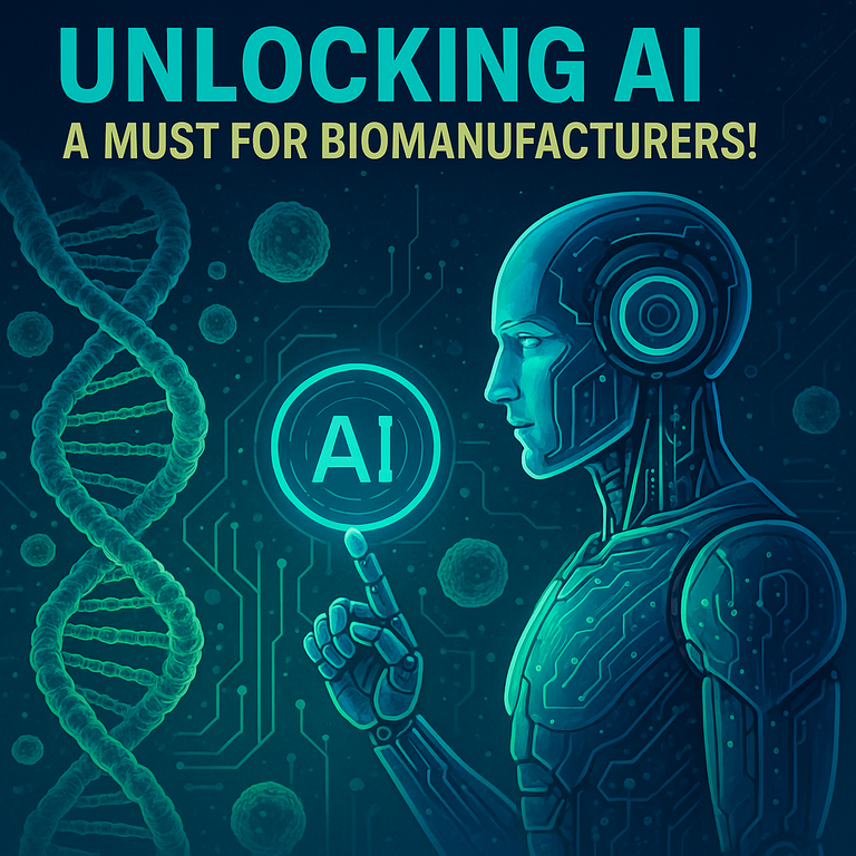 featured image of Unlocking AI: A Must for Biomanufacturers!