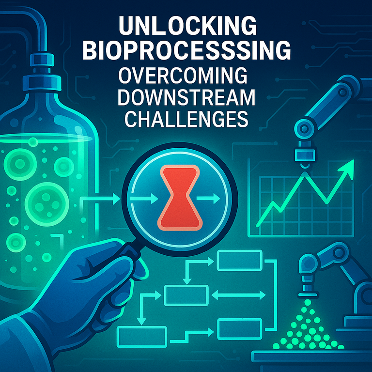 featured image of Unlocking Bioprocessing: Overcoming Downstream Challenges!