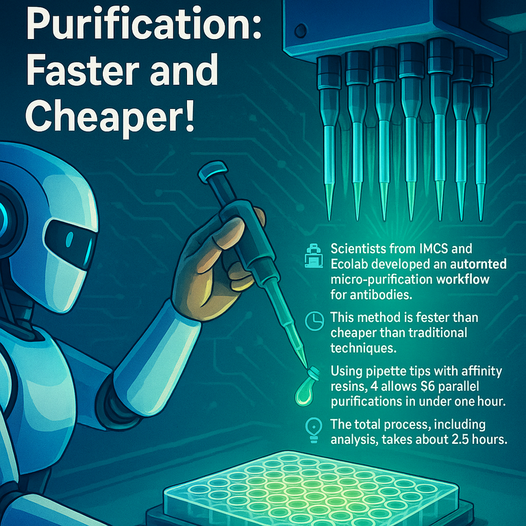 featured image of Revolutionary Antibody Purification: Faster and Cheaper!
