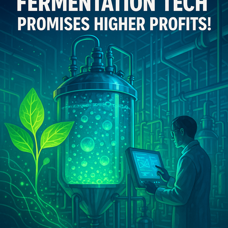 featured image of Revolutionary Fermentation Tech Promises Higher Profits!