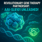 featured image of Revolutionary Gene Therapy Partnership: AAV-SLB101 Unleashed!