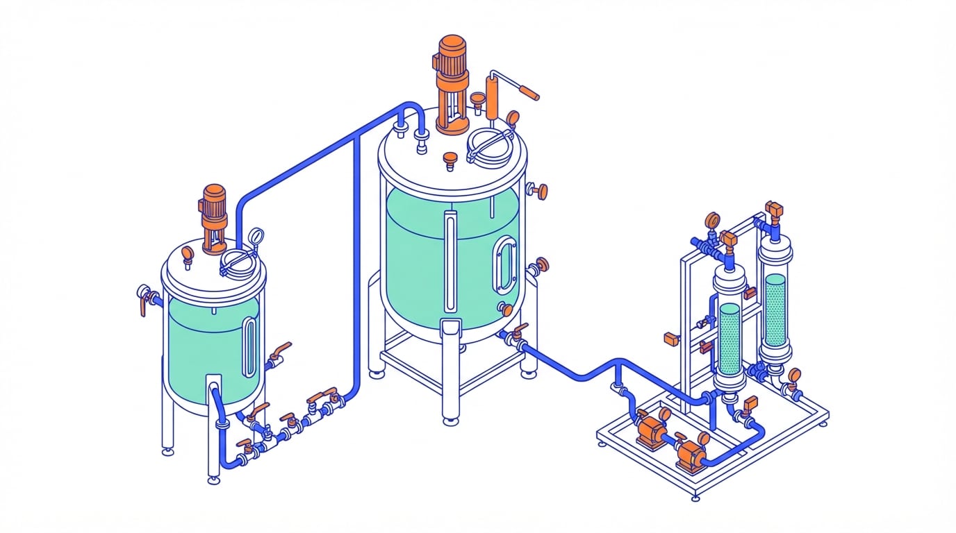 Illustration: AGC Biologics to Scale Up Flen Health's Recombinant Wound-Care Enzymes