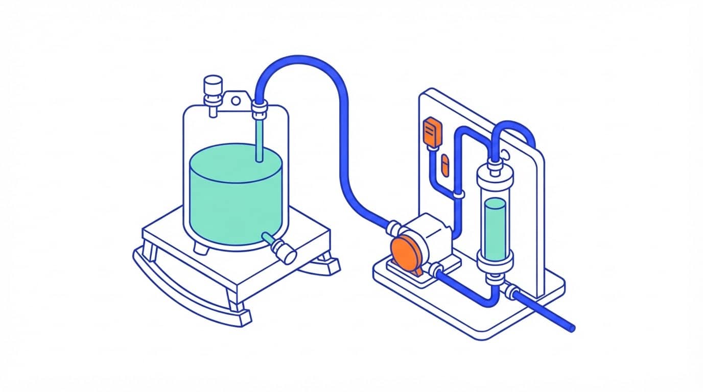 Illustration: Scaling lentiviral vector production: where the vector is lost and what perfusion buys