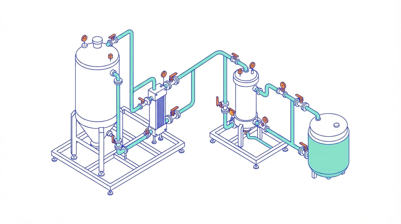 Illustration: Single-pH polishing train for mAbs: 97.6% recovery without intermediate pH adjustment